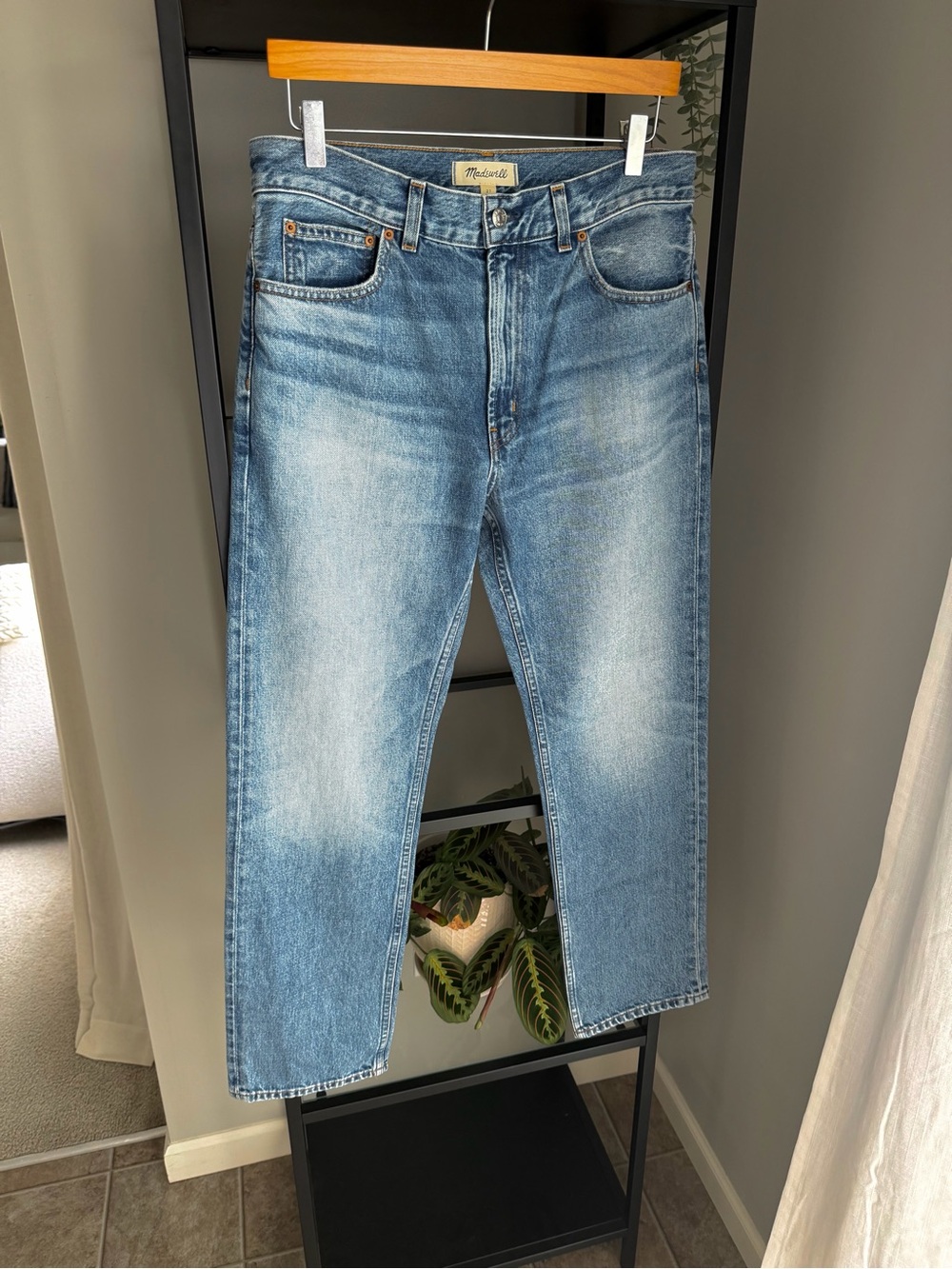 NWT Madewell The Low Slung Taper Jeans